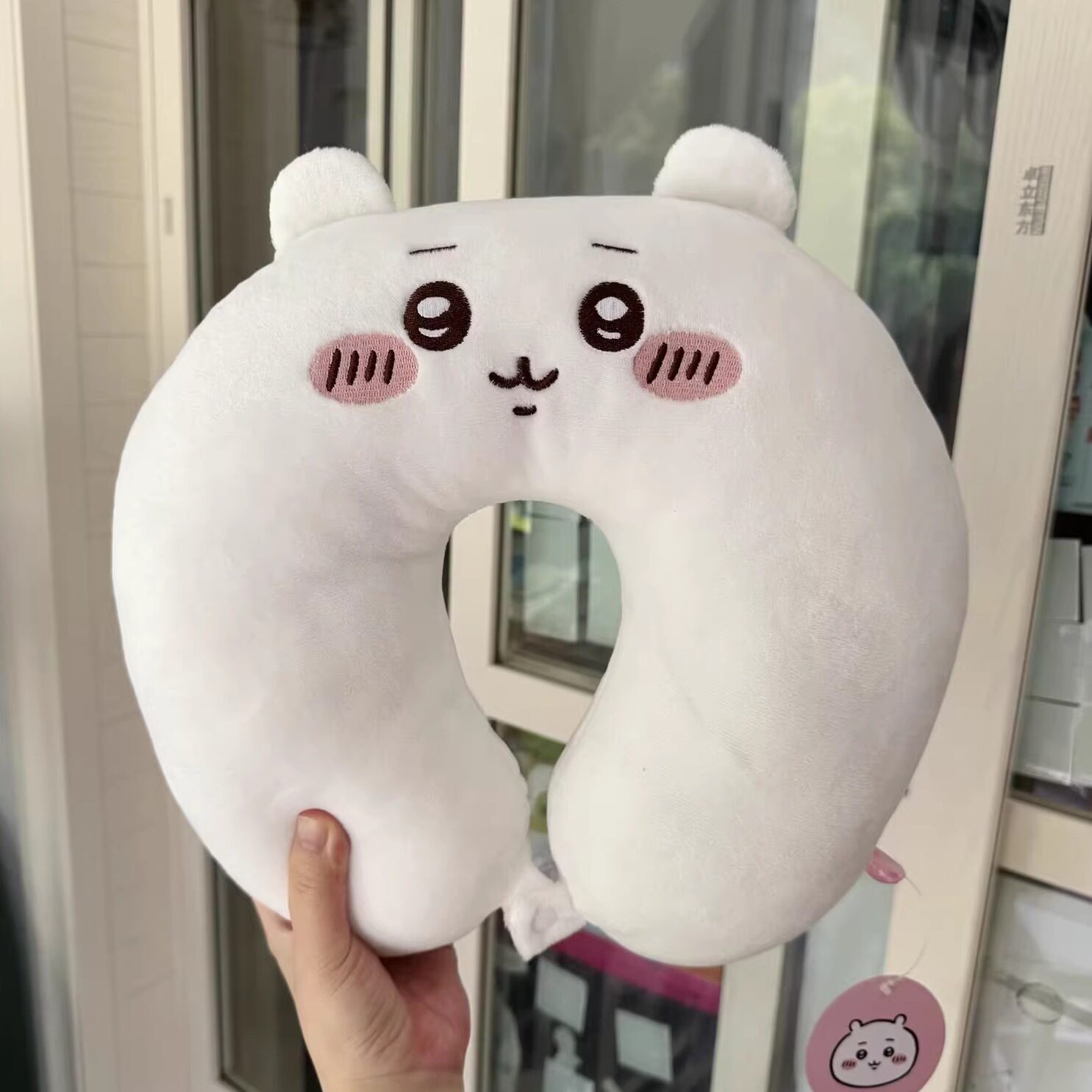 可爱卡哇吉伊U型枕飞机旅行枕办公室头枕成人午睡靠枕便携u枕午睡