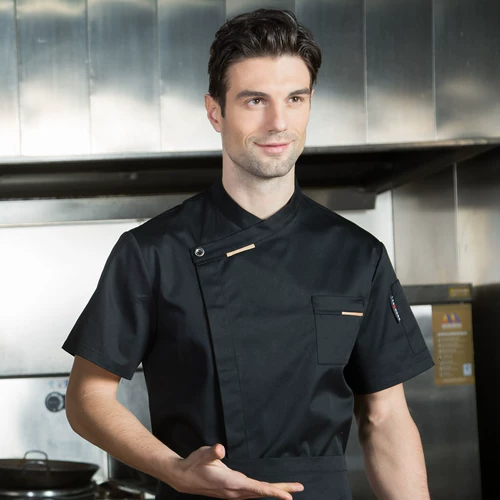 Гостиничный шеф-повар Рабочая одежда с длинным коротким рукавом чисто хлопчатобу