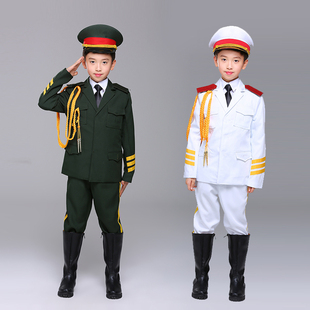 儿童升旗手服装升国旗班仪仗队中小学生国旗护卫队礼服乐鼓队服装