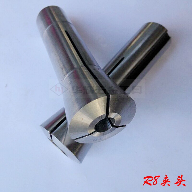 r8弹性铣床夹头 r8弹簧夹头 r8嗦咀 英制7/16 细牙 公制m12粗牙