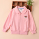 儿童休闲运动上衣女孩纯棉卫衣洋气夹克开衫 女童外套春装 2026新款