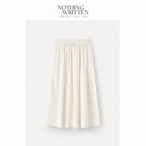 【现货】Nothing Written Narchi分层中长半裙26夏季新品裙子