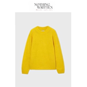 现货 休闲版 Nothing Narchi时尚 型圆领毛混纺针织毛衣 Written