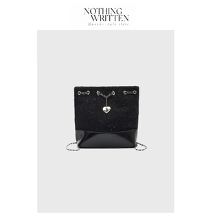 【现货】Nothing Written Narchi八奶链条双肩包韩系小香风粗花呢