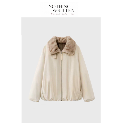 【现货】Nothing Written Narchi高级感正反两穿外套女派克服夹克