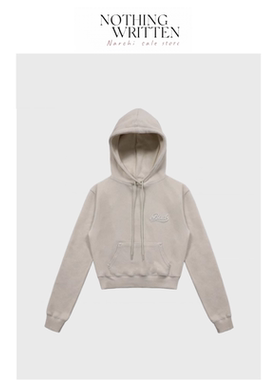 【现货】Nothing Written Narchi美式复古卫衣女连帽休闲上衣外套