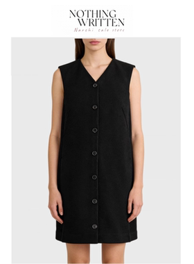 【现货】Nothing Written Narchi羊毛混纺迷你连衣裙2025冬季新品