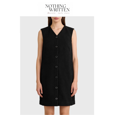 【现货】Nothing Written Narchi羊毛混纺迷你连衣裙2025冬季新品