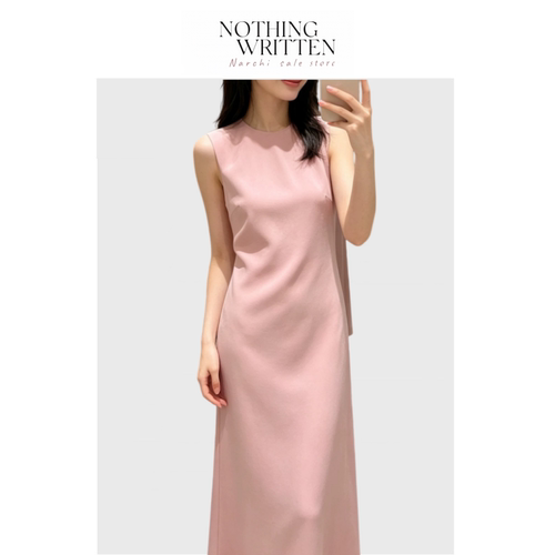 【现货】Nothing Written Narchi长款背心连衣裙夏季