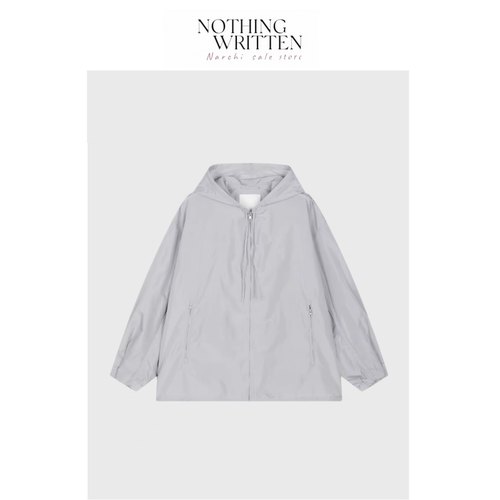 【现货】Nothing Written Narchi连帽轻薄防晒衣透气户外休闲外套