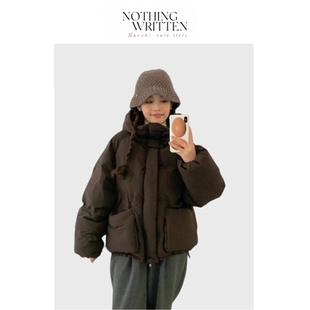 【现货】Nothing Written Narchi EGG韩国百搭加厚鹅绒羽绒服女
