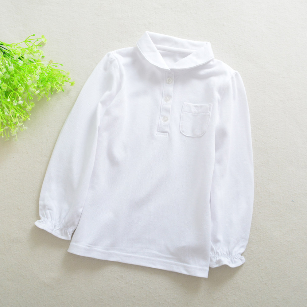 Chemise fille à manche longue - Ref 2086250 Image 1