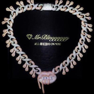 Mr.Bling混色kylie同款水滴项链