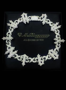 Mr.Blingggggg拼接TRAPSTAR项链