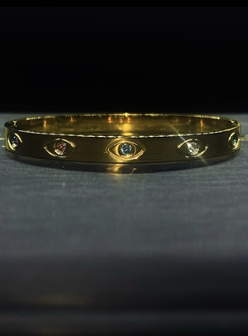 Mr.Bling情侣恶魔之眼不掉色手镯