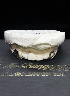 Mr.Bling私人定制上牙虎牙Grillz