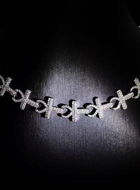 Mr.Bling欧文同款安卡十字架项链