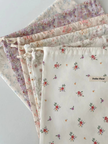 Petite Fleur原创设计 经典款花花收纳袋内胆包