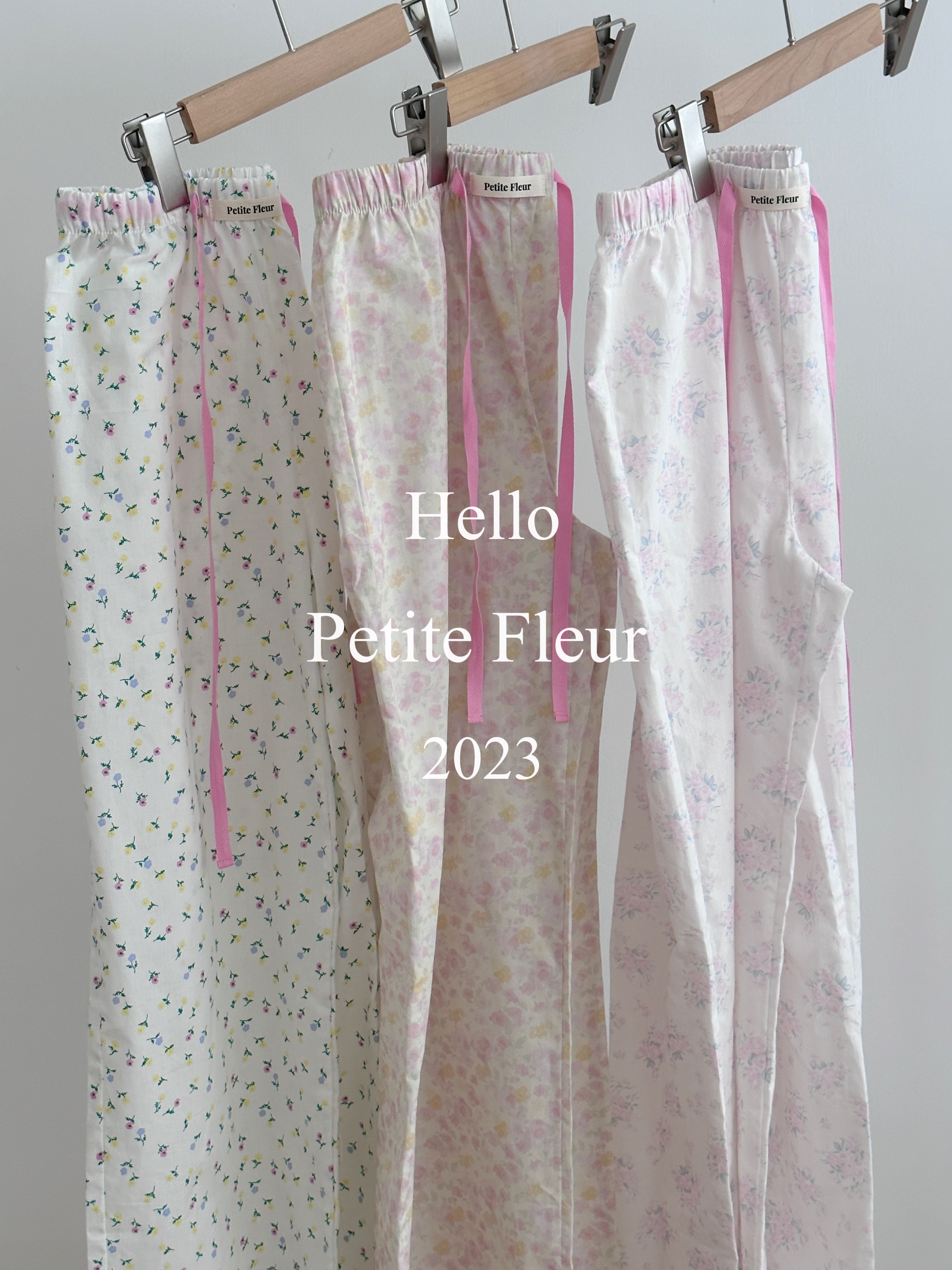 碎花长裤棉居家裤韩国