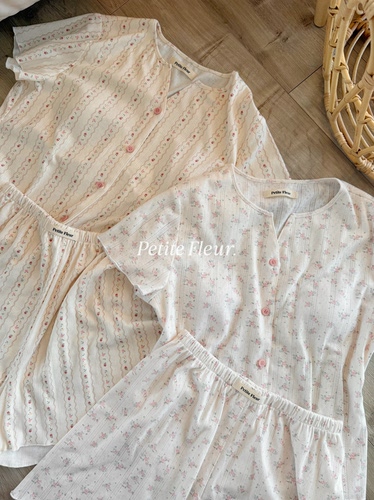 Petite Fleur家居系列 无感皮肤小碎花家居服套装