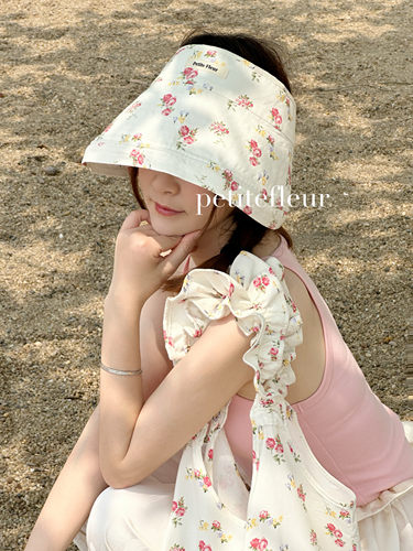 Petite Fleur 春夏限定花花 大檐帽空顶帽