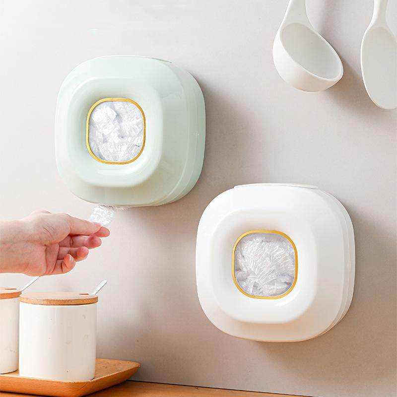 壁挂收纳盒保鲜膜套收纳盒厨房保鲜袋滤网整理盒浴室浴帽鞋套收纳,收纳整理,壁式收纳盒,淘宝优惠券,粉丝福利购,淘宝优惠卷