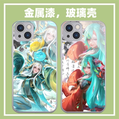 少司缘巫礼祀神金属漆玻璃手机壳适用华为荣耀400苹果17小米15OPPOreno14红米k90至尊一加ACE6王者vivoiqooz9