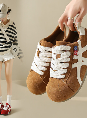 2025阿甘鞋女秋季新款韩版ins女学生休闲运动百搭板鞋街拍K216