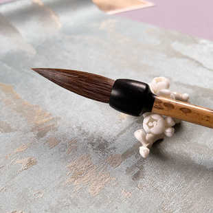 鹏誉轩【妙笔生花】山马兼毫毛笔提斗黄庭坚怀素颜体大篆草书用笔