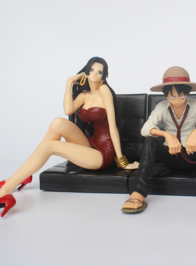 路飞索隆手办公仔车载摆件