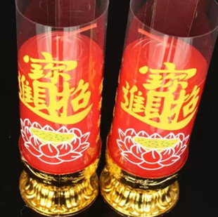 供佛蜡烛家用红烛拜佛香烛奉供乔迁生日斗烛红蜡烛防风纪念日蜡烛