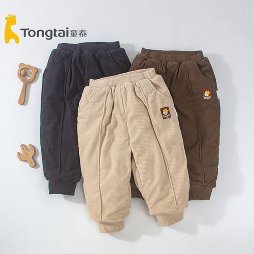 童泰秋冬新款婴幼儿大码长裤