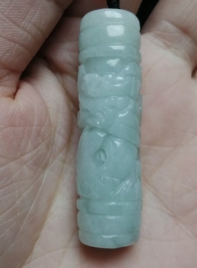 玉阅珠宝情侣翡翠天然吊坠