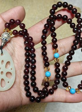 玉阅珠宝女和田玉天然项链