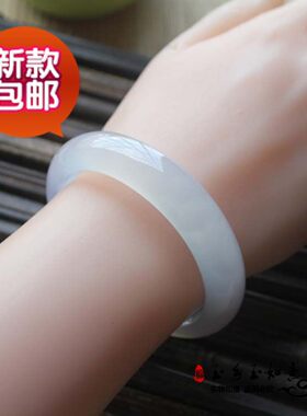 加厚水晶饰品玉石玛瑙手镯包邮