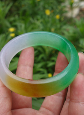 福禄寿圆条手镯送女友礼物