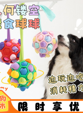 YUMMY炸炸球丰容玩具 宠物嗅闻益智狗藏食漏食解闷神器边牧防拆家