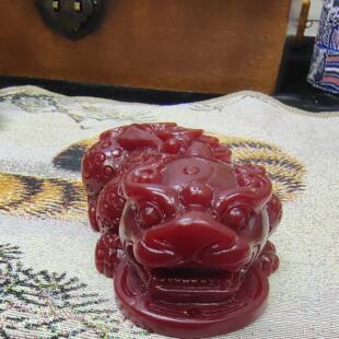 龙涎香貔貅摆件雕刻特大号貔貅车摆手把件桌摆招财纳福持久留香