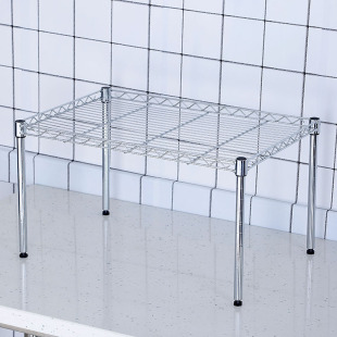 定做橱柜隔层架衣柜分层厨房置物架一层微波炉架锅架烤箱架单层架