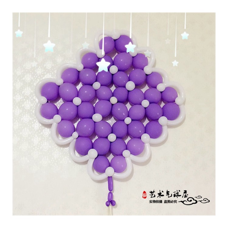 马卡龙泰国bk 6寸加厚尾巴灵可龙生日气球装饰结婚庆用品布置