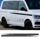 饰车身贴 T6运输车汽车车贴露营车蜂窝六边形装 适用于VW大众T4