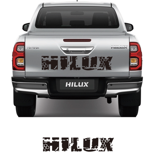 适用于丰田HILUX REVO车身贴 越野皮卡车门贴纸 海拉克斯后尾门贴