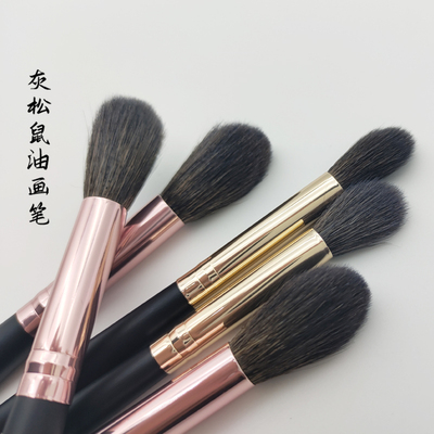 松鼠毛画笔适合柔和画面