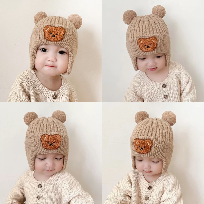 婴儿帽子秋冬季新生婴幼儿胎帽