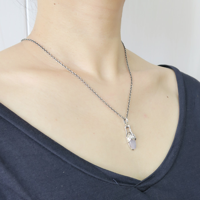 复古镶嵌丹麦女士小众款风泰银