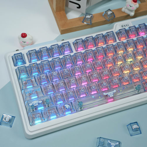 玉桂狗PC可爱键帽客制化原厂高度