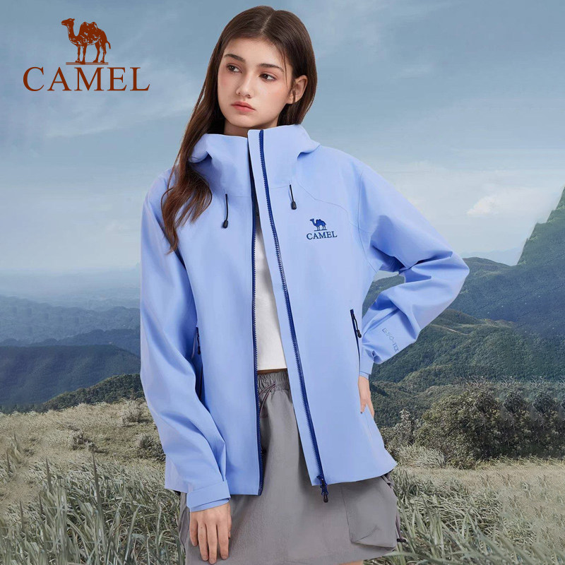 【北极壳】骆驼硬壳冲锋衣男女同款2026新款3L户外防水防风外套,户外/登山/野营/旅行用品,冲锋衣,淘宝优惠券,粉丝福利购,淘宝优惠卷