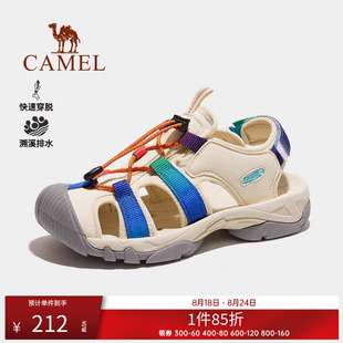 透气防滑耐磨休闲户外沙滩鞋 骆驼溯溪凉鞋 款 男女同款 子 夏包头凉鞋
