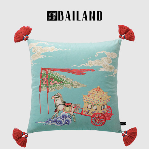 百澜家居抱枕靠垫腰枕PP棉