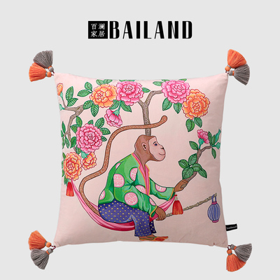 百澜家居抱枕靠垫腰枕PP棉